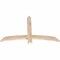 Ekena Millwork Bellingham Smooth Timber Gable Bracket, Douglas Fir, 48"W x 30"H x 1 1/2"D x 3 1/2"F, 15/12 Pitch GBW048X30X0204BEL00SDF - alternate 2